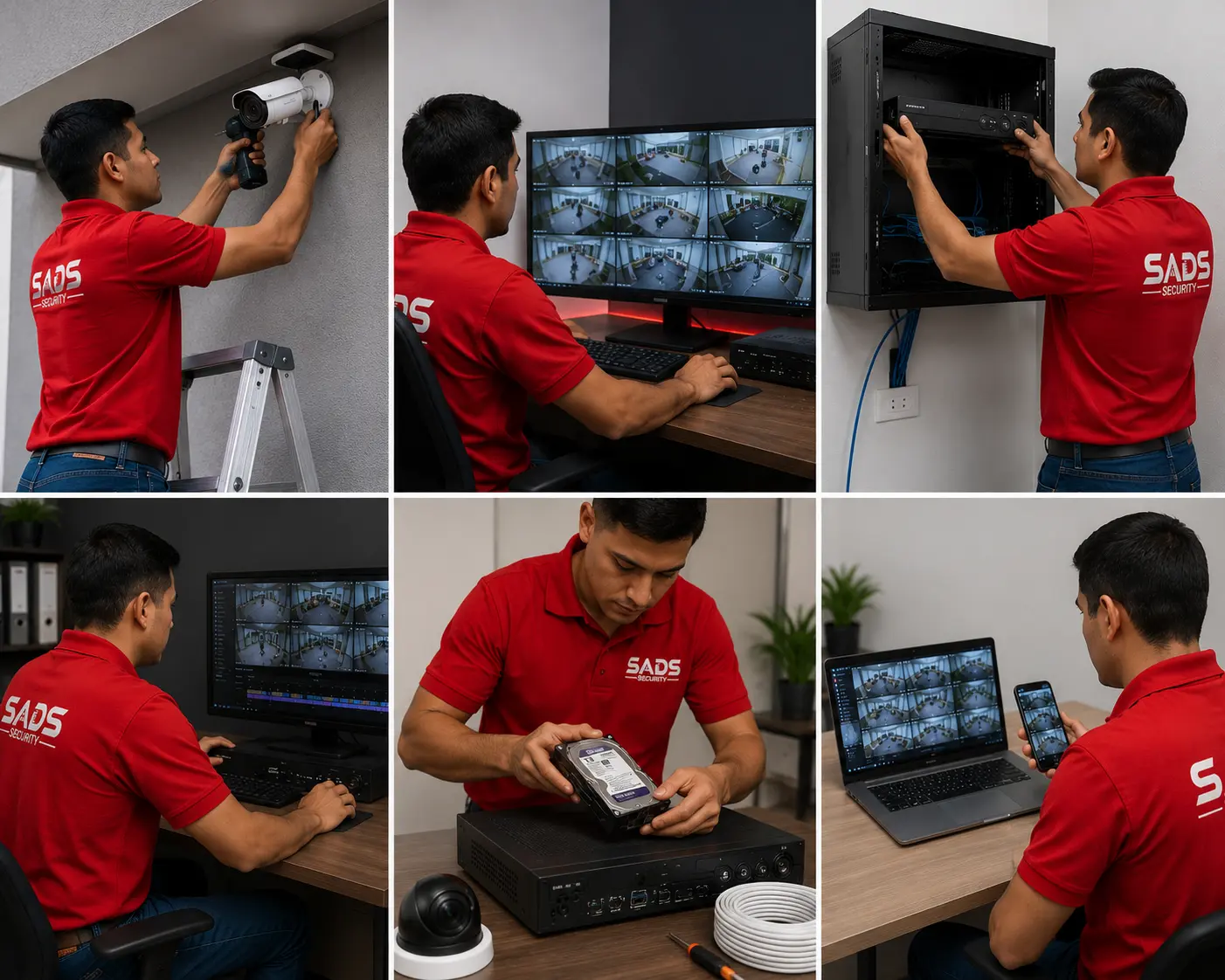 Central de monitoreo de SADS SECURITY
